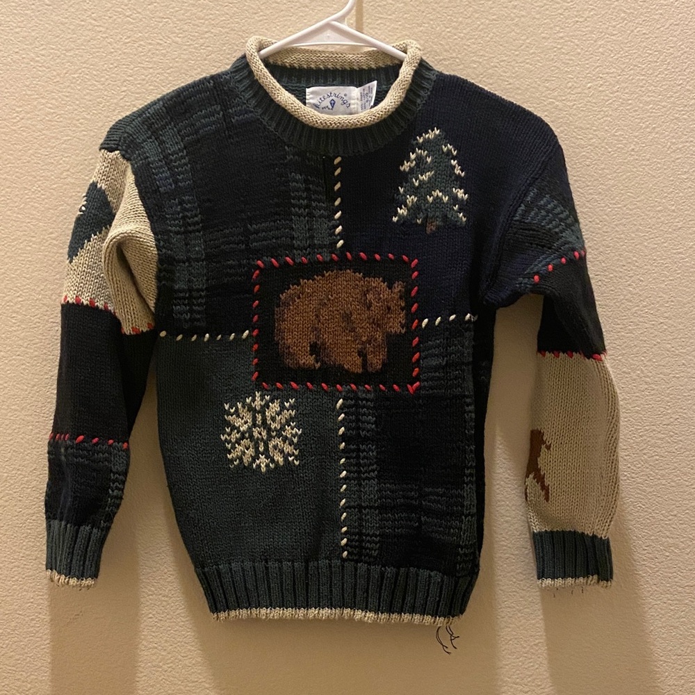 Cabin core knit sweater